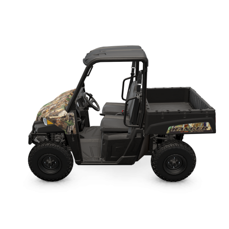 Polaris Ranger Lock & Ride® Sport Roof - Poly 2-Seat Black # 2883236